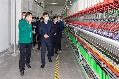 王震調研晉城經濟技術開發區與澤州縣紡織技術開發